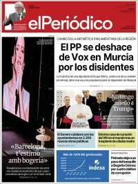 Portada de El Periódico (Espa&ntilde;a)