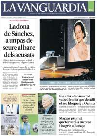 Portada de La Vanguardia (Espa&ntilde;a)