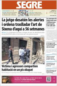 Portada de Segre (Espa&ntilde;a)