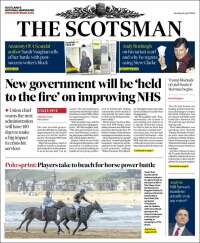 Portada de The Scotsman (Royaume-Uni)