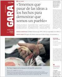 Portada de Gara (Espa&ntilde;a)