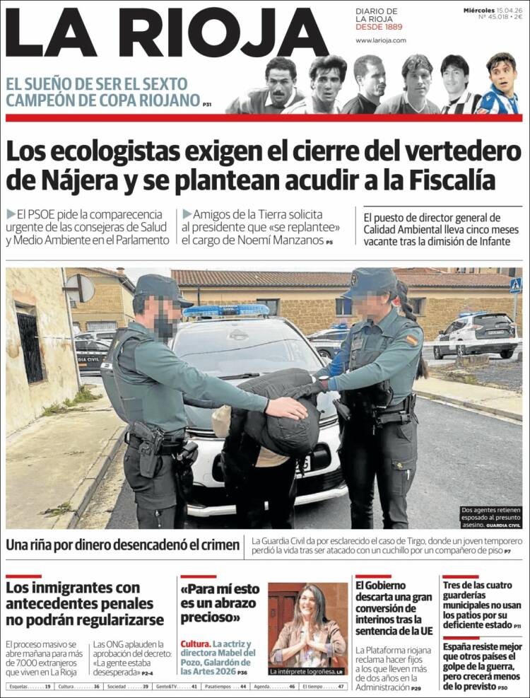 Portada de La Rioja (Espa&ntilde;a)