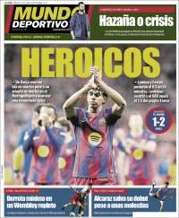 Portada de El Mundo Deportivo (Spain)