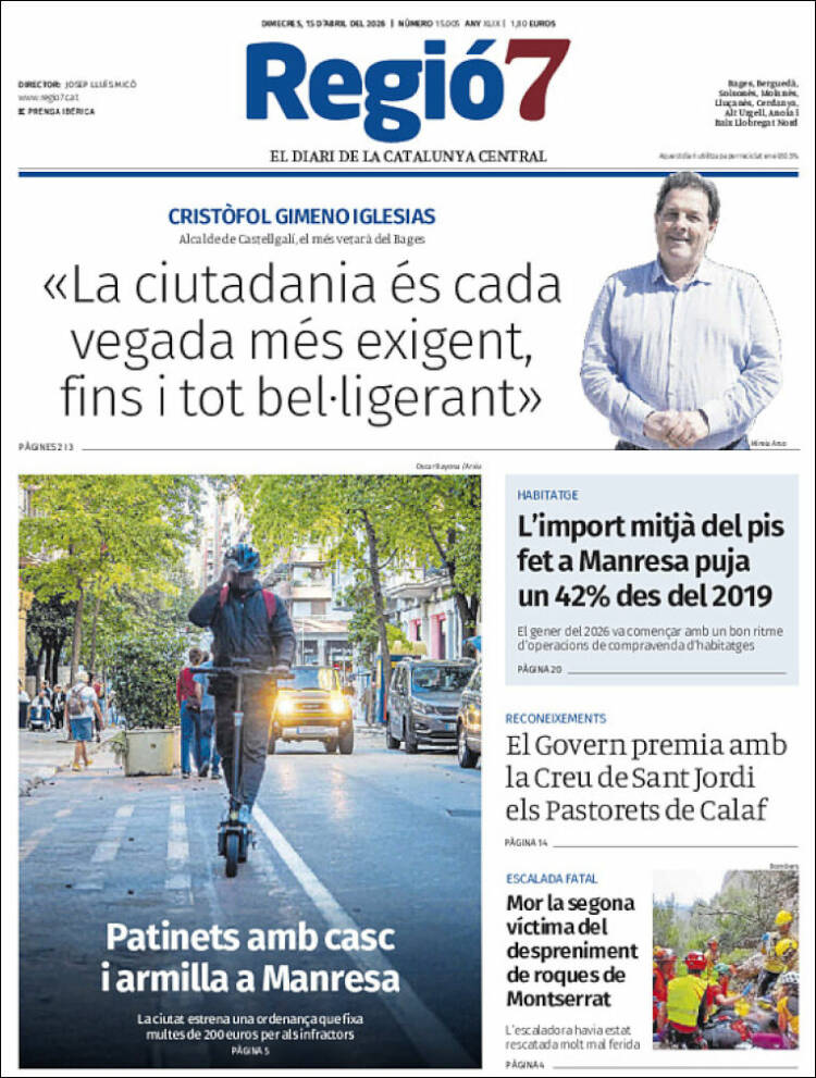 Portada de Regio7 (Espa&ntilde;a)