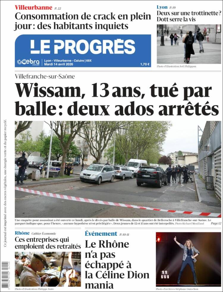 Portada de Progres de Fecamp (Francia)