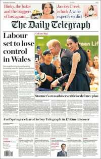 Portada de Daily Telegraph (United Kingdom)