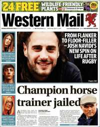 Portada de Western Mail (United Kingdom)