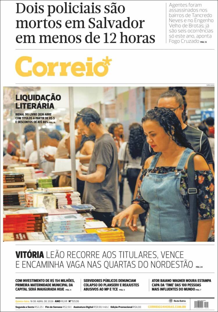 Portada de Correio* (Brasil)