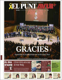 Portada de El Punt Avui (Spain)