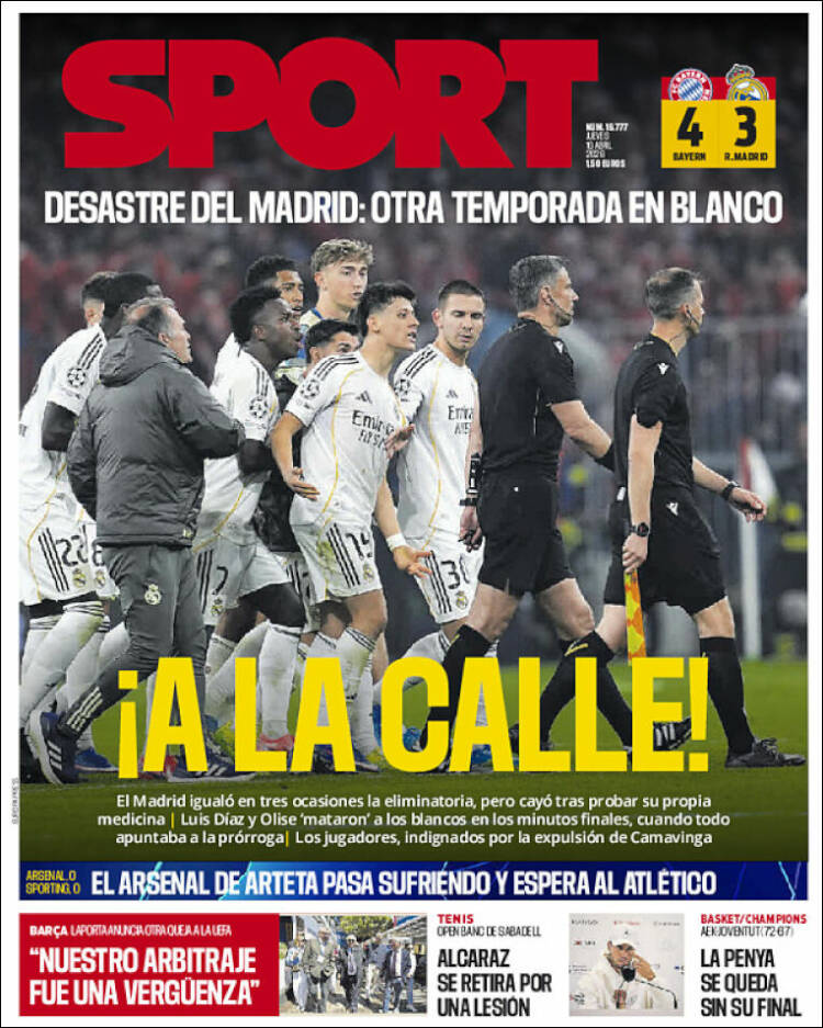 Portada de Sport (Espa&ntilde;a)
