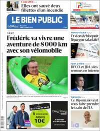 Portada de Le Bien Public (Francia)