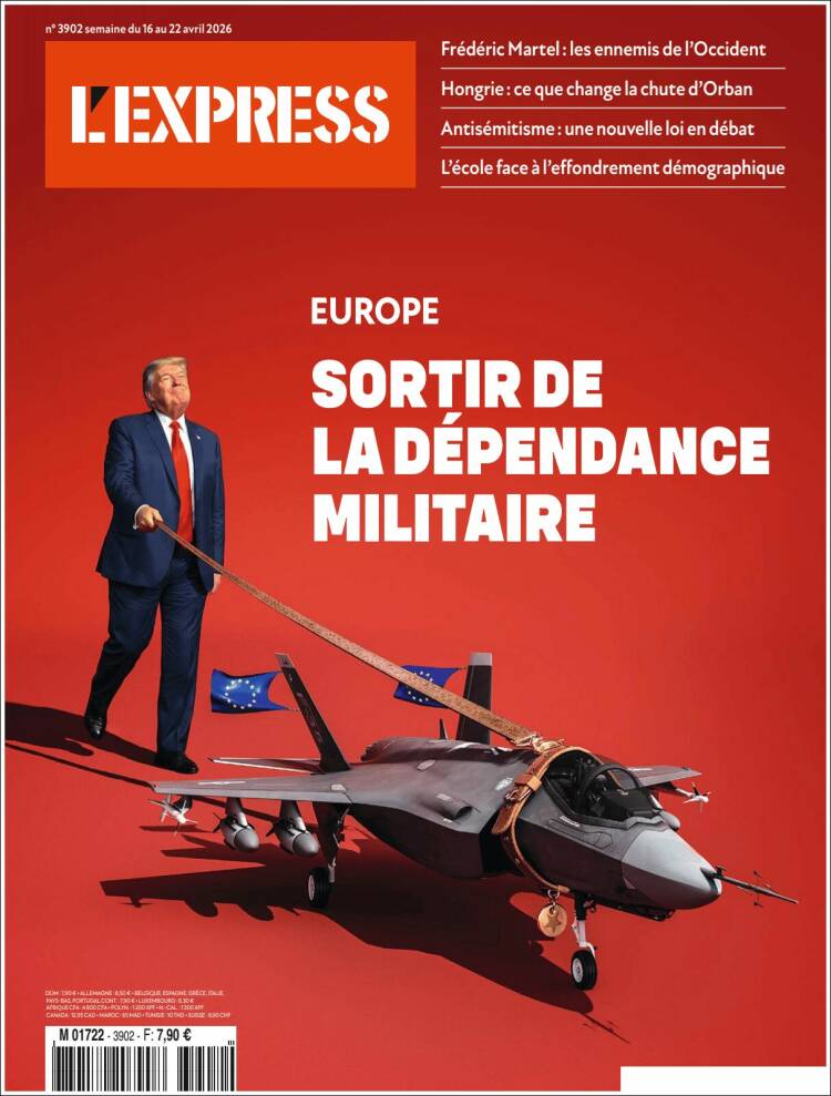 Portada de L'Express (Francia)