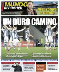 Portada de Mundo Deportivo Gipuzkoa (Espagne)