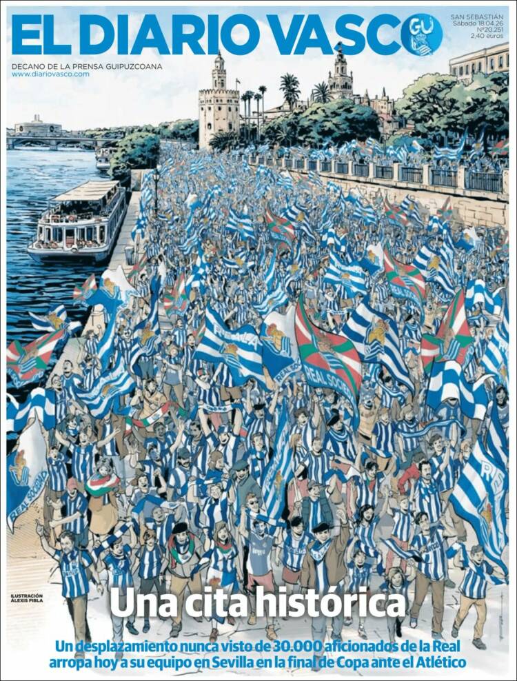 Portada de Diario Vasco (Espa&ntilde;a)