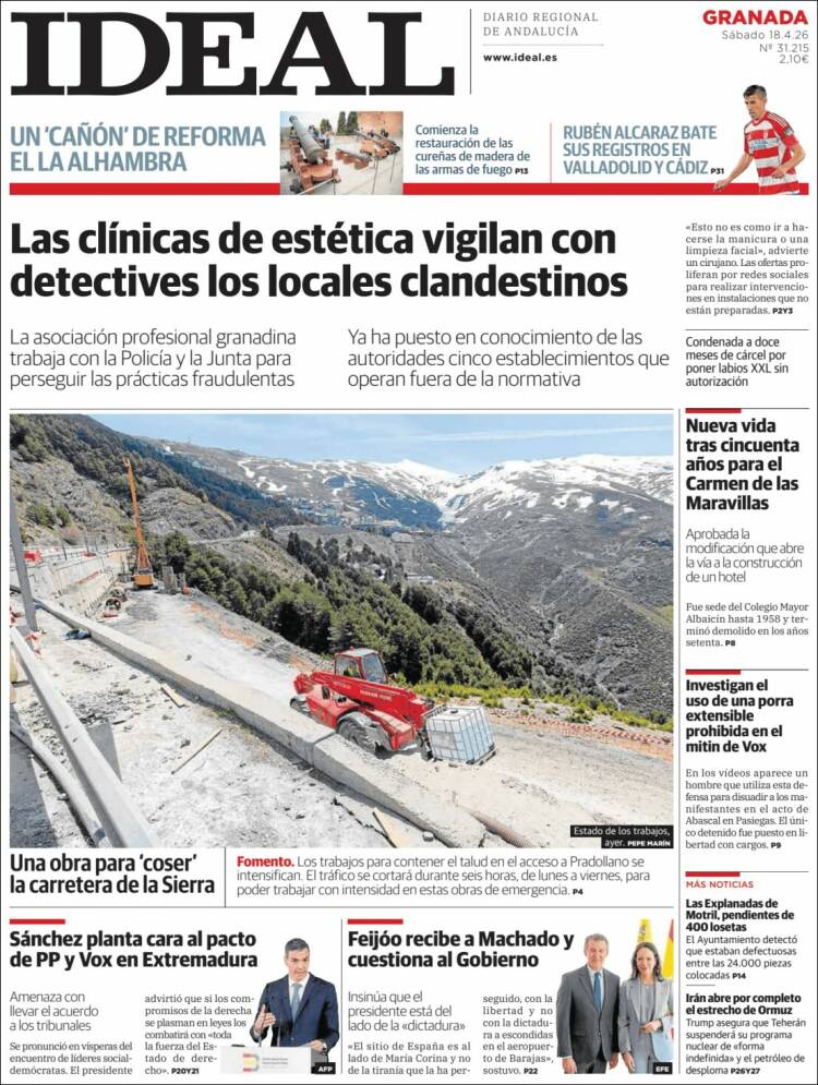 Portada de Ideal (Espa&ntilde;a)