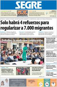 Portada de Segre  (Espa&ntilde;a)