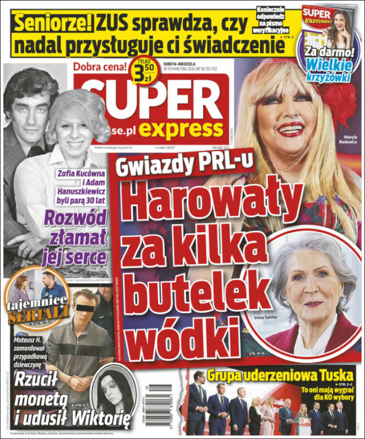 Portada de Super Express (Polonia)