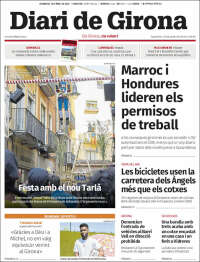 Portada de Diari de Girona (Espa&ntilde;a)