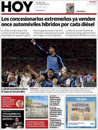 Portada de Hoy - Badajoz (Spain)