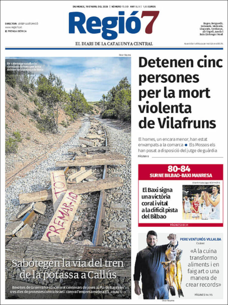 Portada de Regio7 (Espa&ntilde;a)