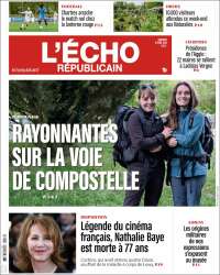Portada de L'Echo Républicain (Francia)
