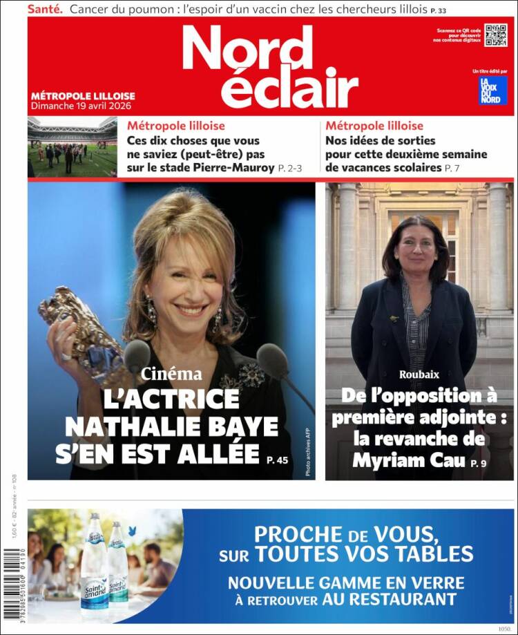 Portada de Nord Éclair (Francia)