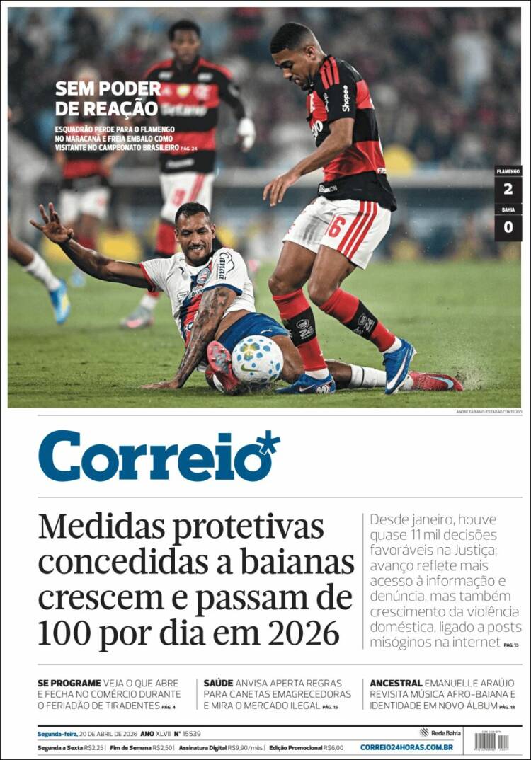 Portada de Correio* (Brasil)