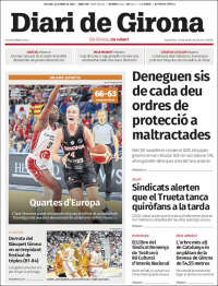 Portada de Diari de Girona (Espa&ntilde;a)