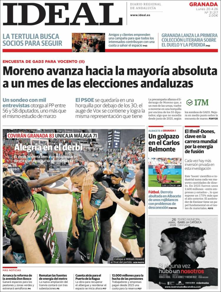 Portada de Ideal (Espa&ntilde;a)