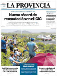 Portada de La Provincia (Espa&ntilde;a)