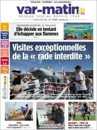Portada de Var-Matin (Francia)