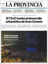 Portada de La Provincia (Espa&ntilde;a)