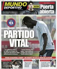Portada de Mundo Deportivo Bizkaia (Espa&ntilde;a)