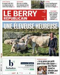 Portada de Berry Republicain (Francia)