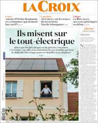 Portada de La Croix (Francia)