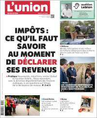 Portada de L'Union (Francia)