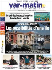 Portada de Var-Matin (Francia)