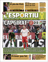 Portada de L'Esportiu (Espa&ntilde;a)