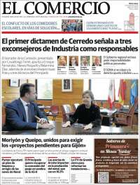 Portada de El Comercio - Gijón (Espa&ntilde;a)