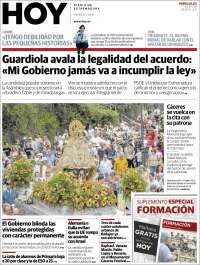 Portada de Hoy - Badajoz (Espa&ntilde;a)