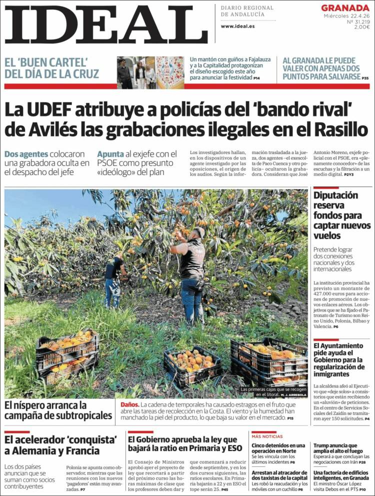 Portada de Ideal (Espa&ntilde;a)