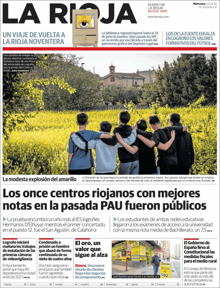 Portada de La Rioja (Espa&ntilde;a)