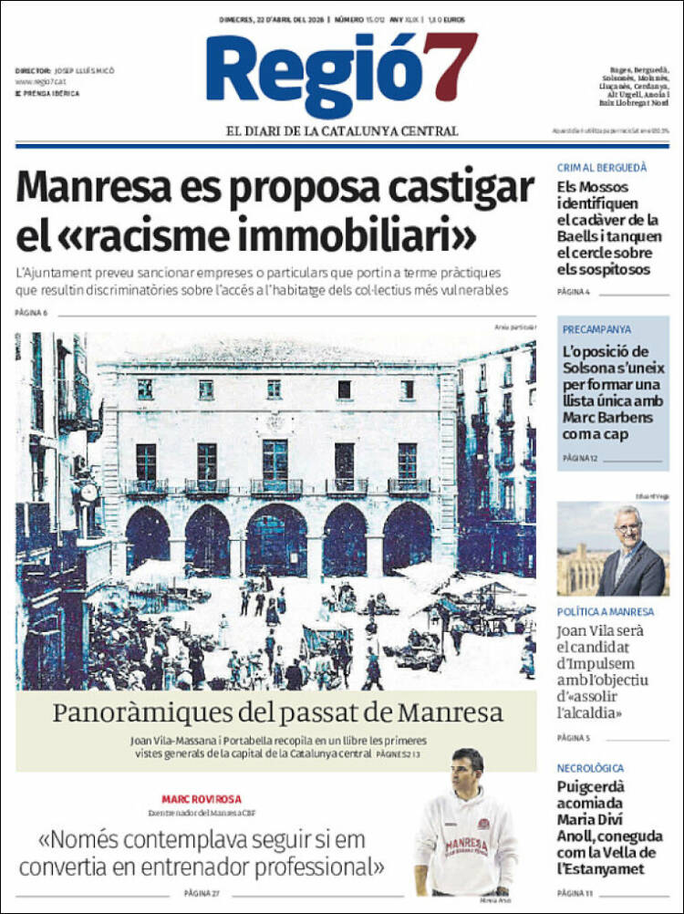 Portada de Regio7 (Espa&ntilde;a)