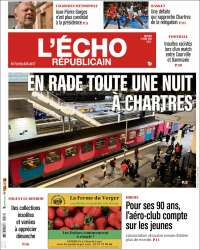 Portada de L'Echo Républicain (Francia)