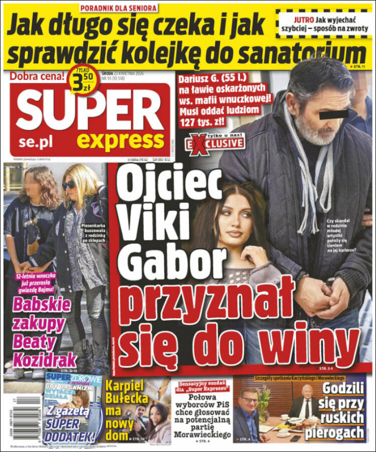 Portada de Super Express (Polonia)