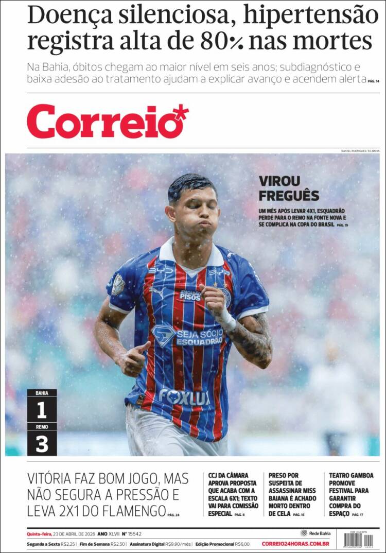 Portada de Correio* (Brasil)