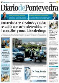 Portada de Diario de Pontevedra (Espa&ntilde;a)