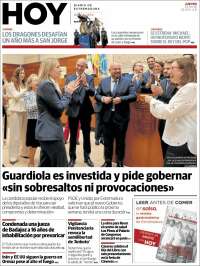 Portada de Hoy - Badajoz (Espa&ntilde;a)