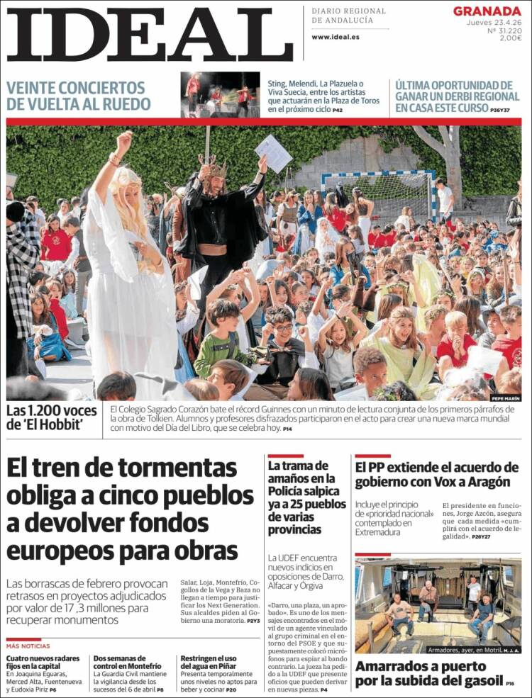 Portada de Ideal (Espa&ntilde;a)