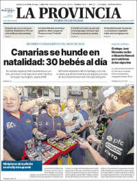 Portada de La Provincia (Spain)